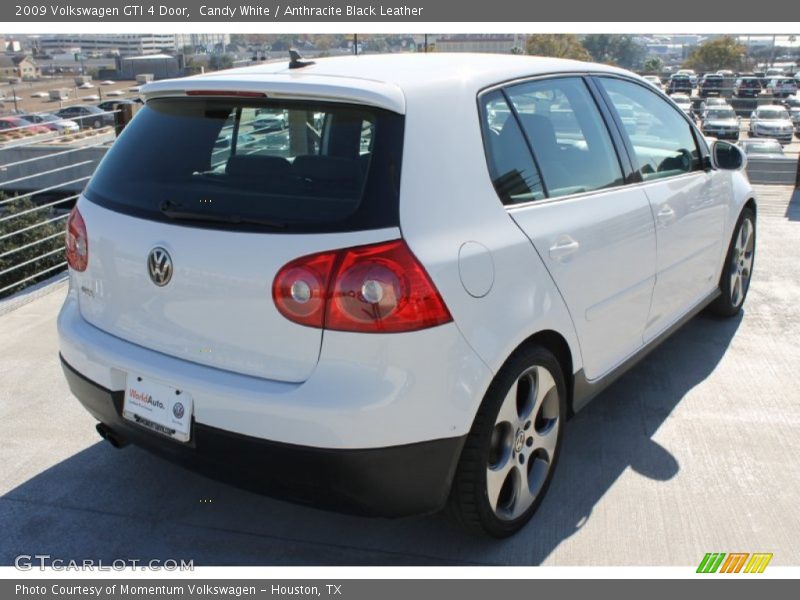 Candy White / Anthracite Black Leather 2009 Volkswagen GTI 4 Door