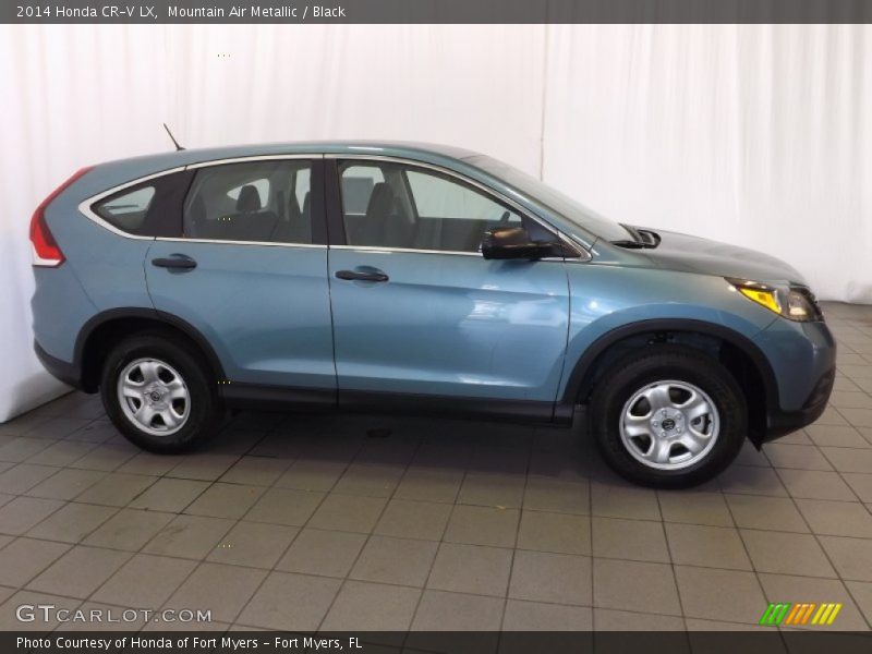 Mountain Air Metallic / Black 2014 Honda CR-V LX