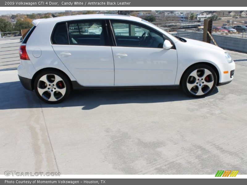 Candy White / Anthracite Black Leather 2009 Volkswagen GTI 4 Door