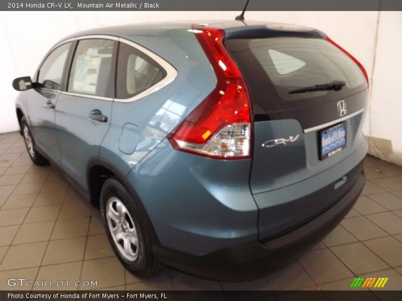 Mountain Air Metallic / Black 2014 Honda CR-V LX