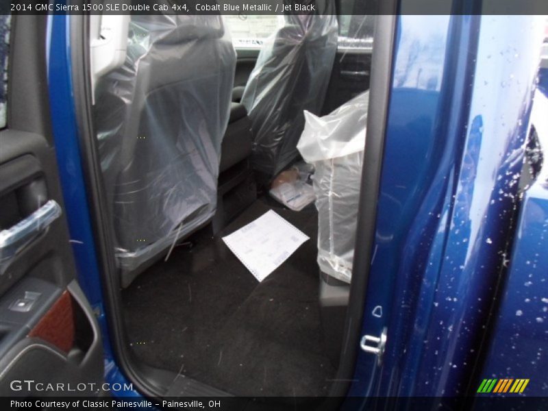 Cobalt Blue Metallic / Jet Black 2014 GMC Sierra 1500 SLE Double Cab 4x4