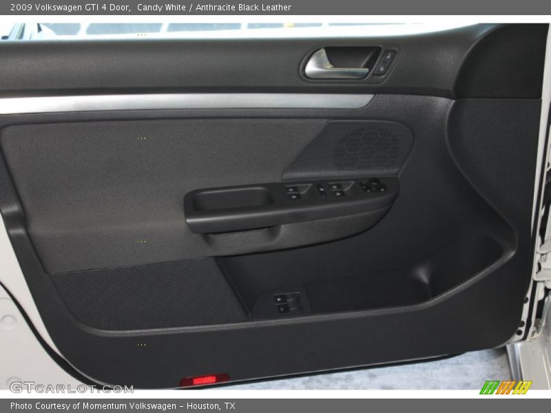 Candy White / Anthracite Black Leather 2009 Volkswagen GTI 4 Door