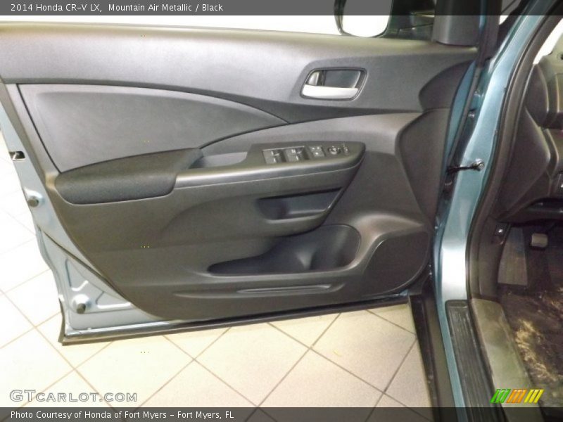 Mountain Air Metallic / Black 2014 Honda CR-V LX
