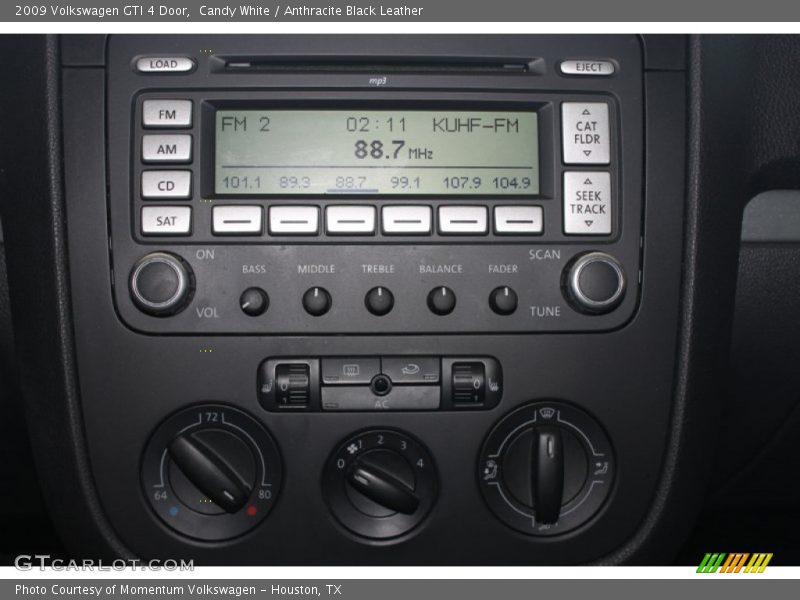 Candy White / Anthracite Black Leather 2009 Volkswagen GTI 4 Door