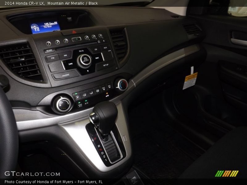 Mountain Air Metallic / Black 2014 Honda CR-V LX