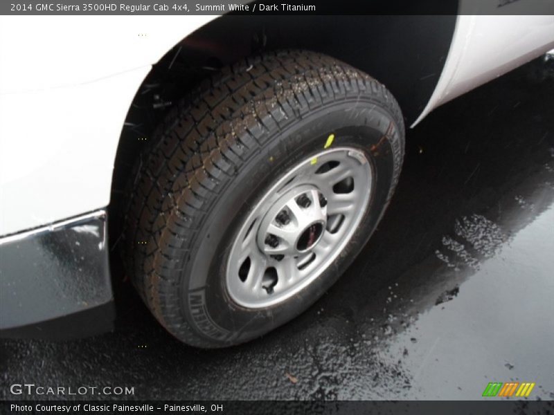 Summit White / Dark Titanium 2014 GMC Sierra 3500HD Regular Cab 4x4