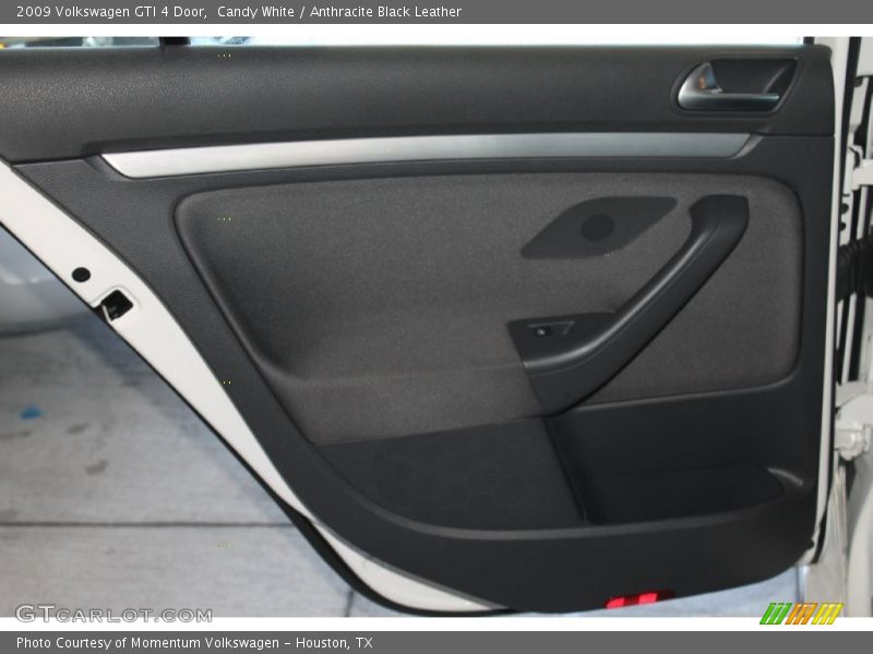 Candy White / Anthracite Black Leather 2009 Volkswagen GTI 4 Door
