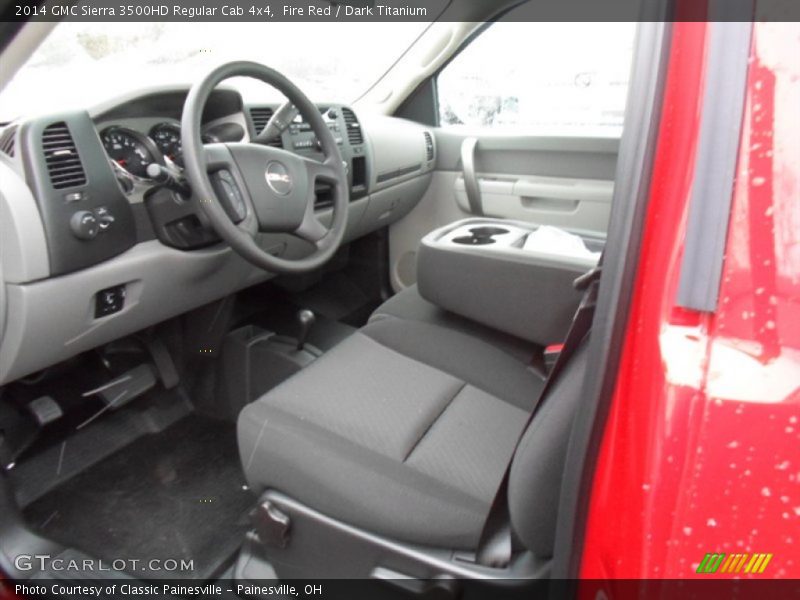 Fire Red / Dark Titanium 2014 GMC Sierra 3500HD Regular Cab 4x4
