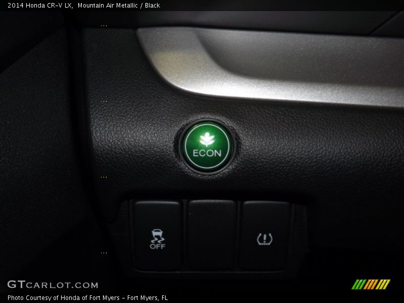 Mountain Air Metallic / Black 2014 Honda CR-V LX