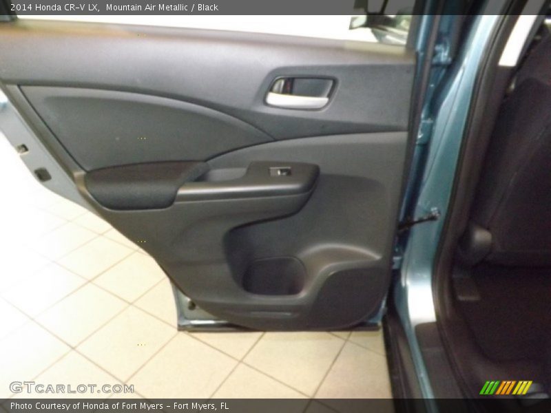 Mountain Air Metallic / Black 2014 Honda CR-V LX