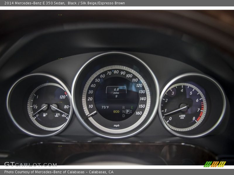 Black / Silk Beige/Espresso Brown 2014 Mercedes-Benz E 350 Sedan