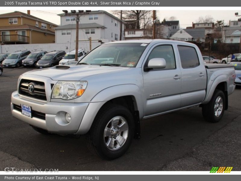 Silver Streak Mica / Graphite Gray 2005 Toyota Tacoma V6 TRD Sport Double Cab 4x4