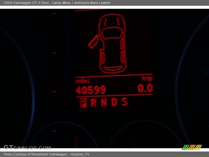 Candy White / Anthracite Black Leather 2009 Volkswagen GTI 4 Door
