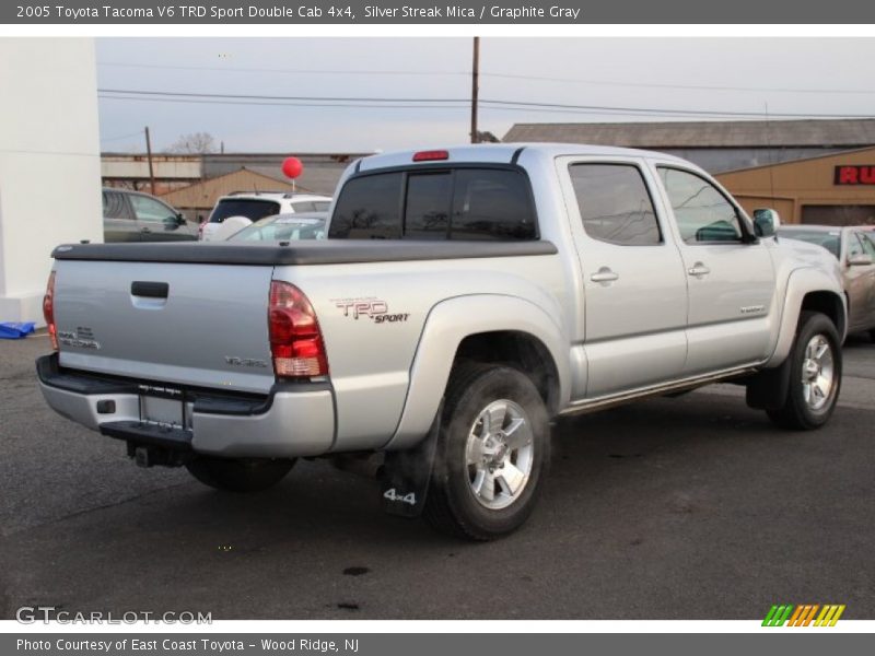 Silver Streak Mica / Graphite Gray 2005 Toyota Tacoma V6 TRD Sport Double Cab 4x4