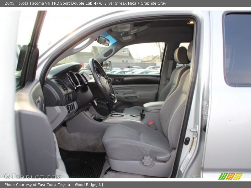 Silver Streak Mica / Graphite Gray 2005 Toyota Tacoma V6 TRD Sport Double Cab 4x4