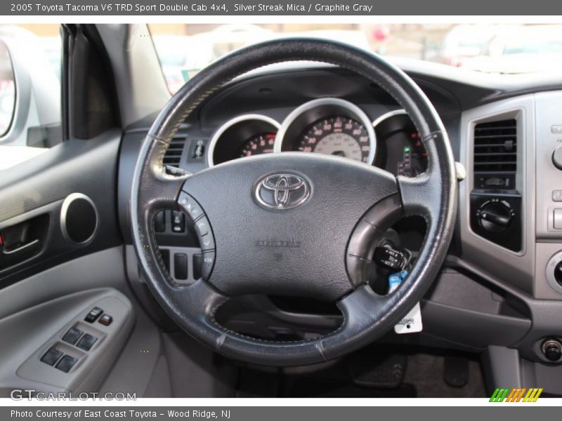 Silver Streak Mica / Graphite Gray 2005 Toyota Tacoma V6 TRD Sport Double Cab 4x4