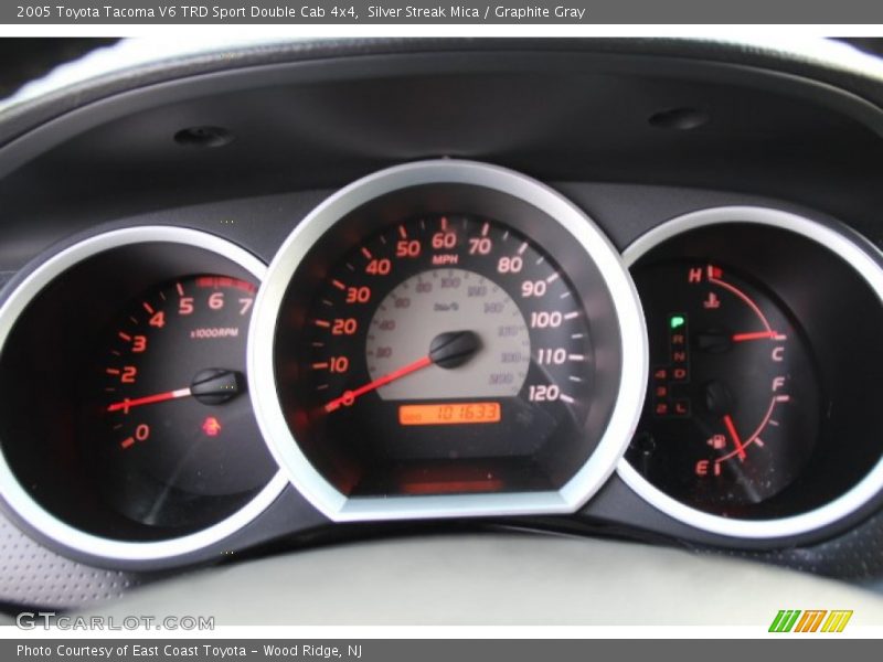 Silver Streak Mica / Graphite Gray 2005 Toyota Tacoma V6 TRD Sport Double Cab 4x4