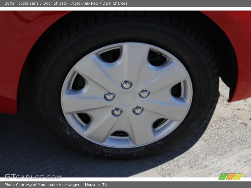 Absolutely Red / Dark Charcoal 2009 Toyota Yaris 5 Door Liftback