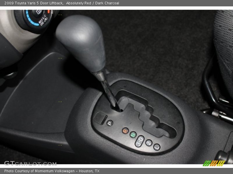 Absolutely Red / Dark Charcoal 2009 Toyota Yaris 5 Door Liftback