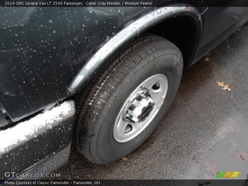 Cyber Gray Metallic / Medium Pewter 2014 GMC Savana Van LT 2500 Passenger