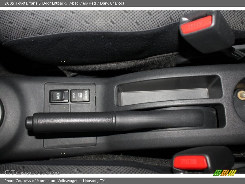 Absolutely Red / Dark Charcoal 2009 Toyota Yaris 5 Door Liftback