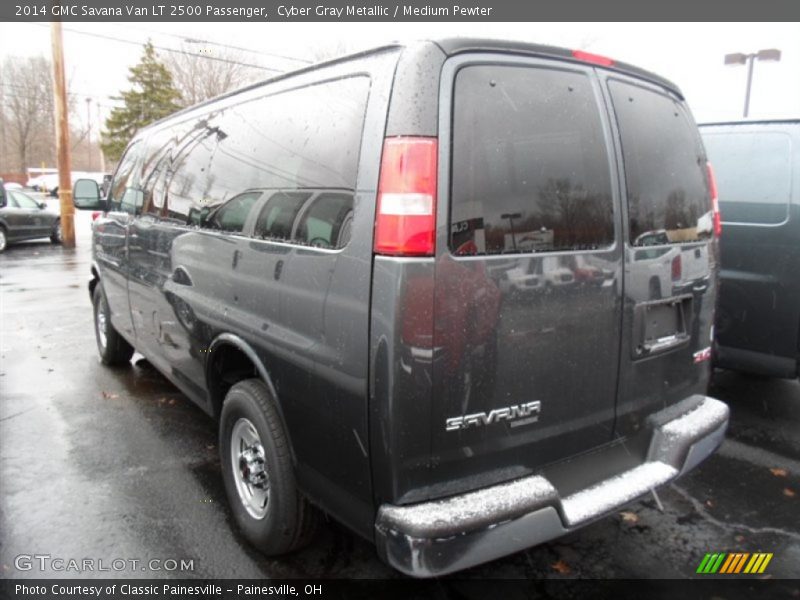 Cyber Gray Metallic / Medium Pewter 2014 GMC Savana Van LT 2500 Passenger