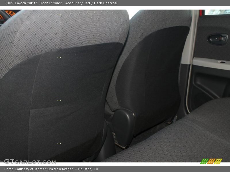 Absolutely Red / Dark Charcoal 2009 Toyota Yaris 5 Door Liftback