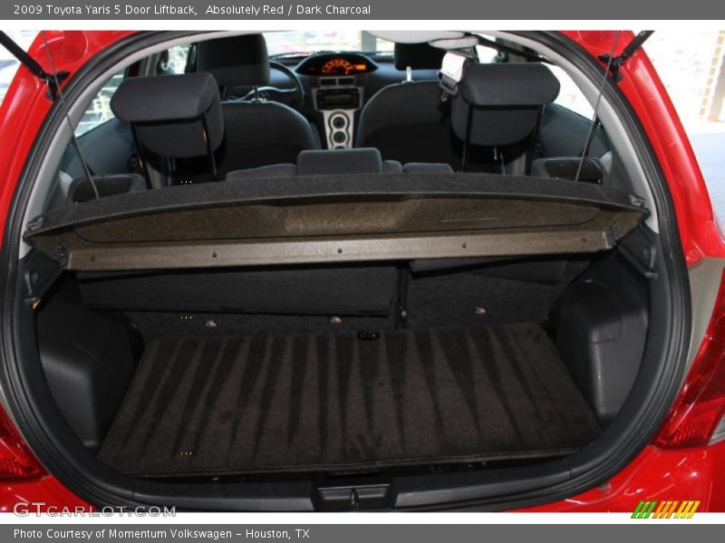 Absolutely Red / Dark Charcoal 2009 Toyota Yaris 5 Door Liftback
