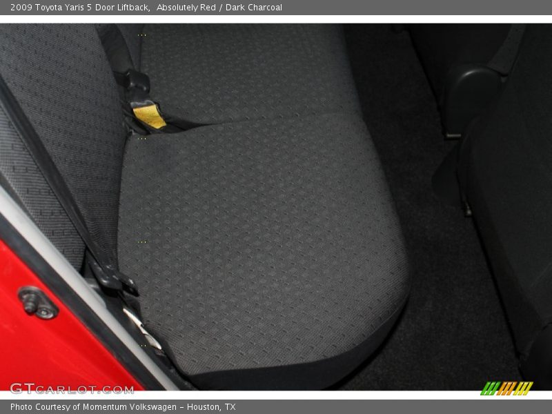 Absolutely Red / Dark Charcoal 2009 Toyota Yaris 5 Door Liftback