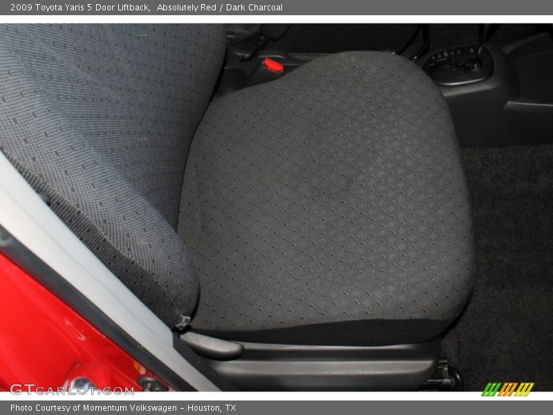 Absolutely Red / Dark Charcoal 2009 Toyota Yaris 5 Door Liftback