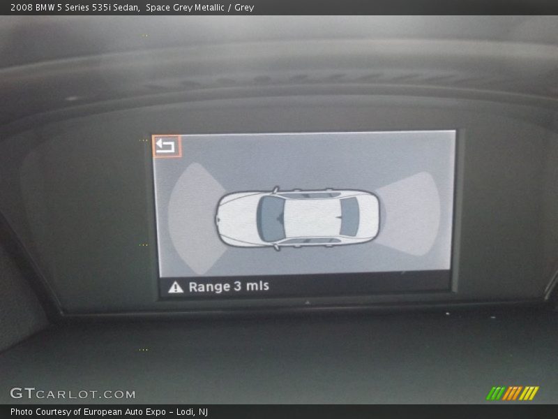 Space Grey Metallic / Grey 2008 BMW 5 Series 535i Sedan