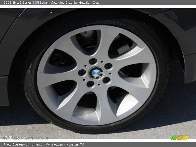 Sparkling Graphite Metallic / Gray 2008 BMW 3 Series 335i Sedan