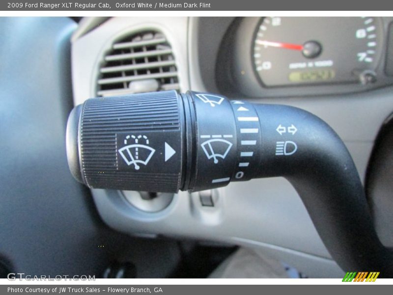Oxford White / Medium Dark Flint 2009 Ford Ranger XLT Regular Cab