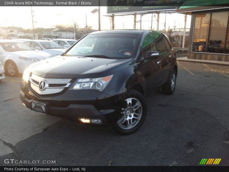 Formal Black / Ebony 2008 Acura MDX Technology