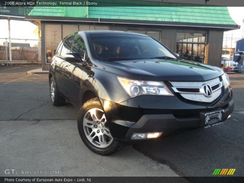 Formal Black / Ebony 2008 Acura MDX Technology