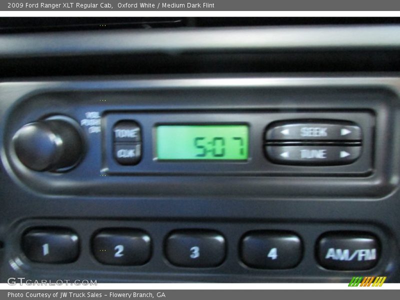 Oxford White / Medium Dark Flint 2009 Ford Ranger XLT Regular Cab