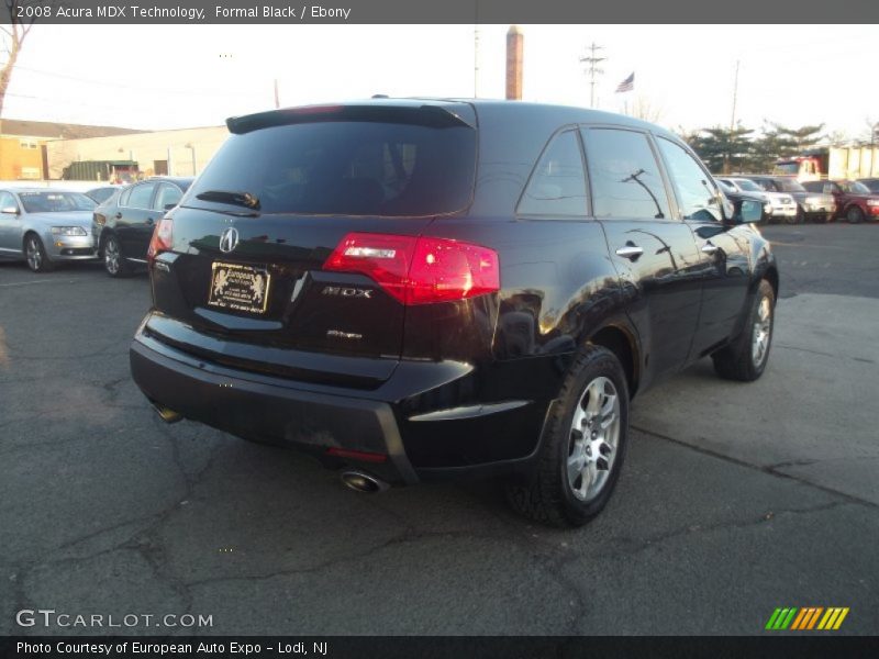 Formal Black / Ebony 2008 Acura MDX Technology