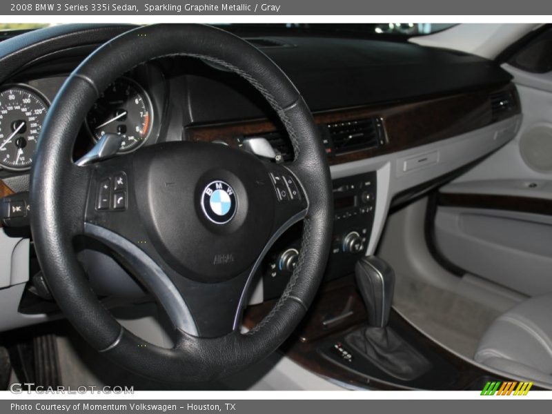 Sparkling Graphite Metallic / Gray 2008 BMW 3 Series 335i Sedan