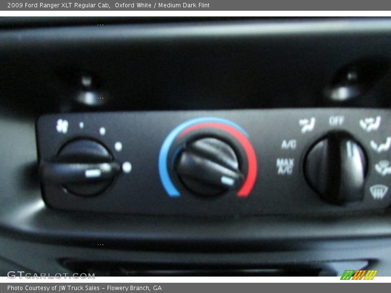 Oxford White / Medium Dark Flint 2009 Ford Ranger XLT Regular Cab