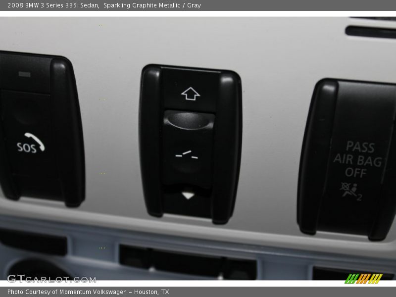 Sparkling Graphite Metallic / Gray 2008 BMW 3 Series 335i Sedan