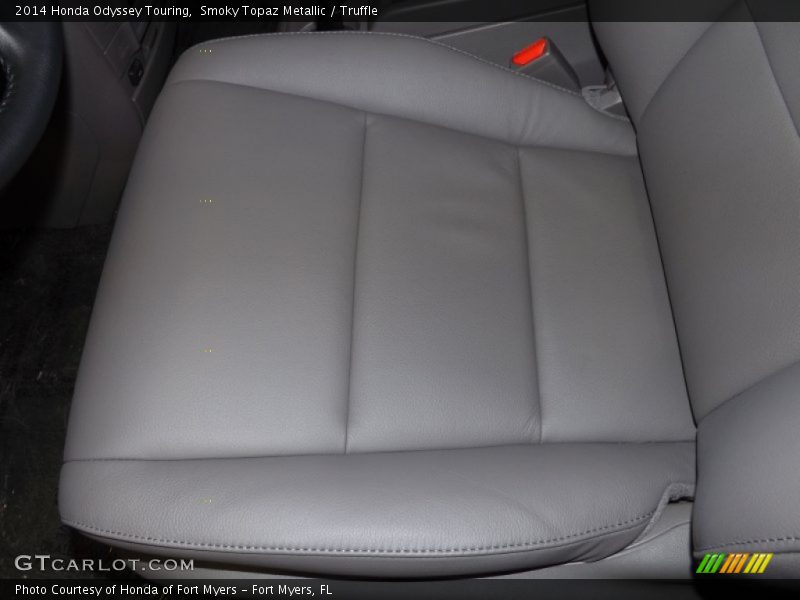 Smoky Topaz Metallic / Truffle 2014 Honda Odyssey Touring