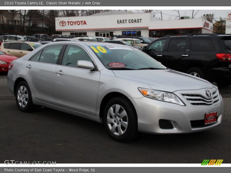 Classic Silver Metallic / Ash Gray 2010 Toyota Camry LE