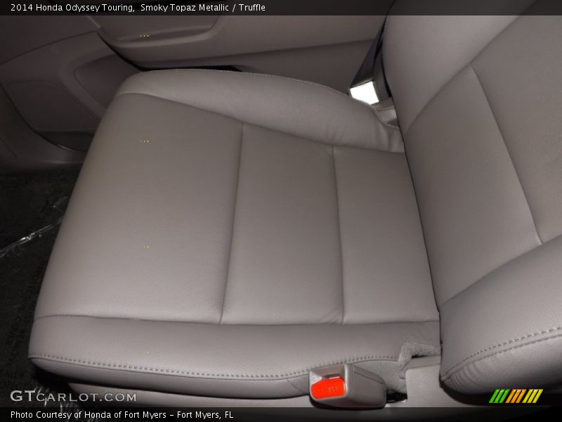 Smoky Topaz Metallic / Truffle 2014 Honda Odyssey Touring