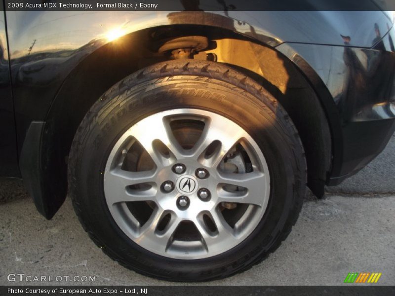 Formal Black / Ebony 2008 Acura MDX Technology