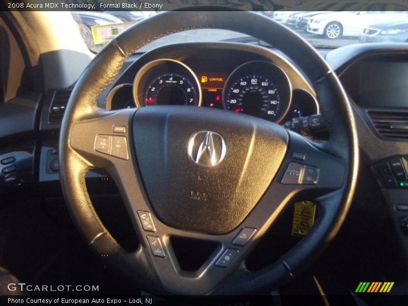 Formal Black / Ebony 2008 Acura MDX Technology