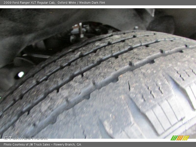 Oxford White / Medium Dark Flint 2009 Ford Ranger XLT Regular Cab