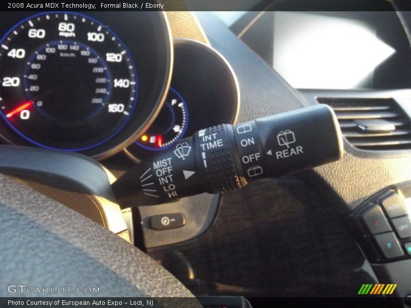 Formal Black / Ebony 2008 Acura MDX Technology