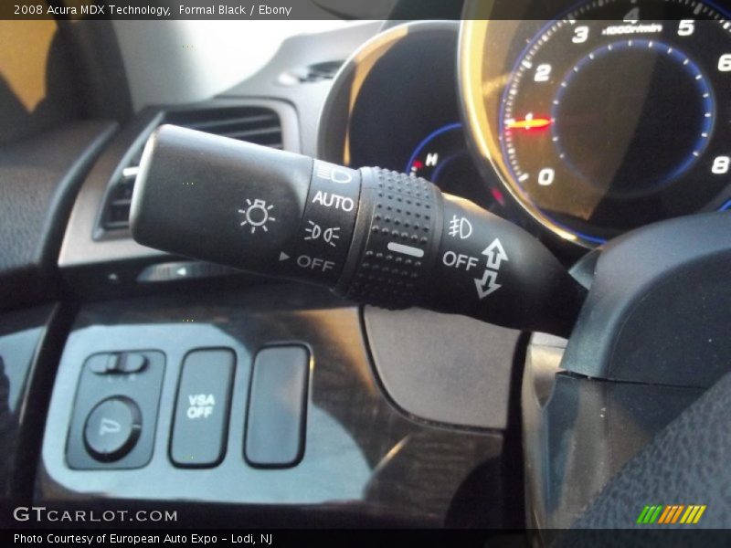 Formal Black / Ebony 2008 Acura MDX Technology