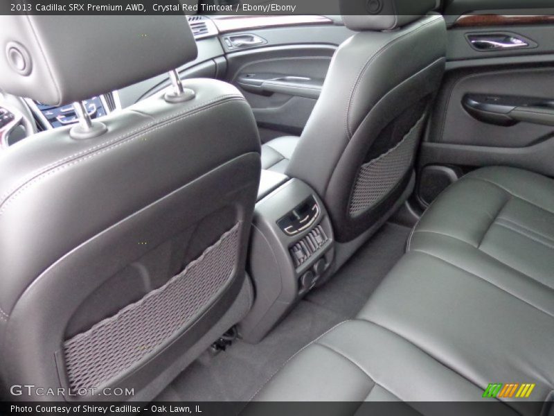 Crystal Red Tintcoat / Ebony/Ebony 2013 Cadillac SRX Premium AWD