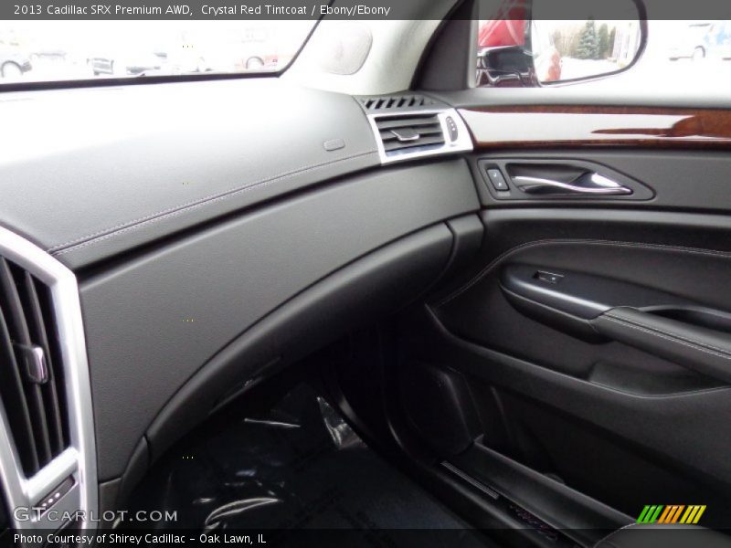 Crystal Red Tintcoat / Ebony/Ebony 2013 Cadillac SRX Premium AWD